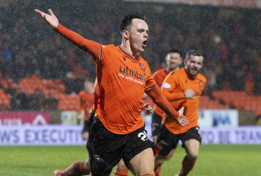 Lawrence Shankland left Dundee United in the summer.