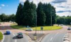 Preston Roundabout in Glenrothes. Image: Steve Brown/DC Thomson