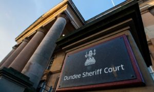 The outside of Dundee Sheriff Court.