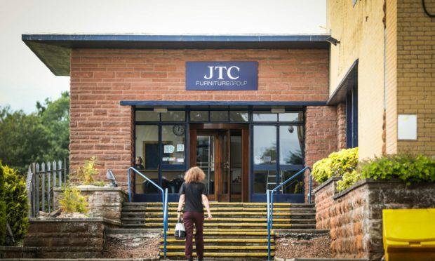 JTC Furniture Group headquarters in Dundee. Image: Mhairi Edwards/DC Thomson.