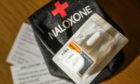 A naloxone kit similar to the one used by police