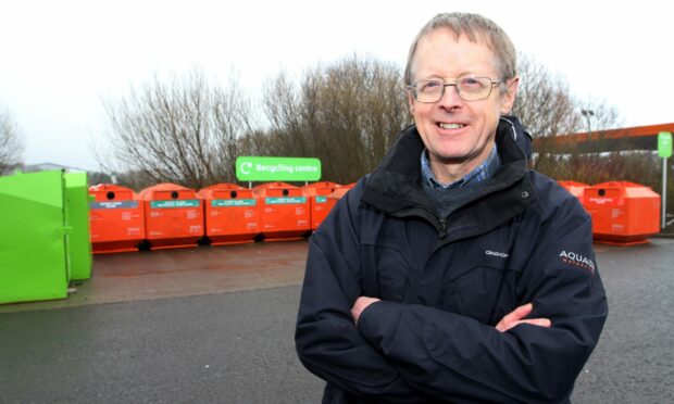 COP26 Coalition Tayside organiser Andy Llanwarne.