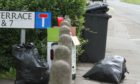 Waste on Balgowan Terrace in Kirkton earlier this summer.