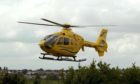 A Scottish Ambulance Service air ambulance. Photo by Shutterstock.