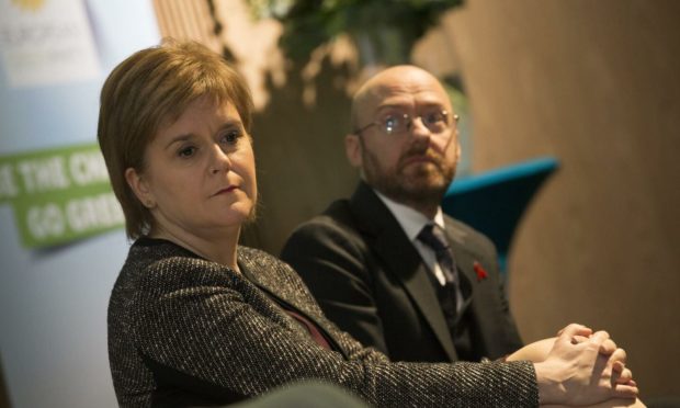 Nicola Sturgeon and Patrick Harvie held talks for a 'coalition'.