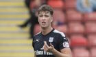 Jack Hendry in action for Dundee in 2017.