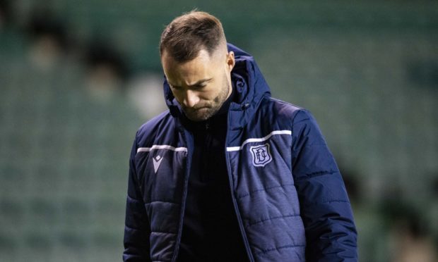 Manager James McPake is under pressure at Dundee.