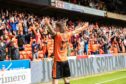 Jamie Robson signed off from his Dundee United career in style with the winning goal against Rangers