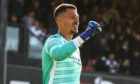 Benjamin Siegrist could be back in goals for United in next week's Dundee derby