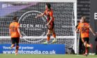 Ian Harkes helped Dundee United claim a derby day winner with his late goal