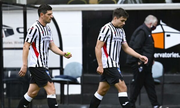 Stalemate: Dorrans, left, and Comrie