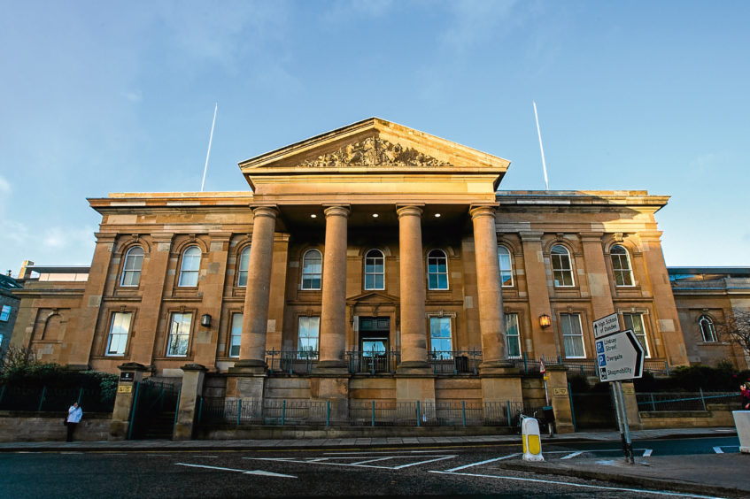 Dundee Sheriff Court. 