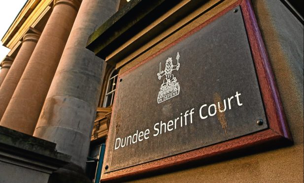 The trial is continuing at Dundee Sheriff Court.