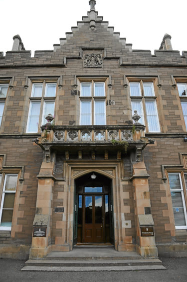 Forfar Sheriff Court.