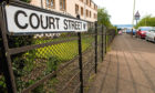 Court Street North sign, Dundee