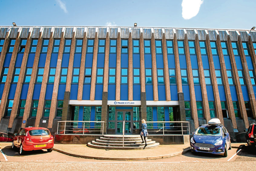 Dundee’s police headquarters at Bell Street.