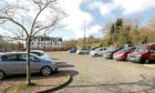 Dudhope Castle car park in Dundee will be the new site of the Dundee drive-through testing centre. (Library image).