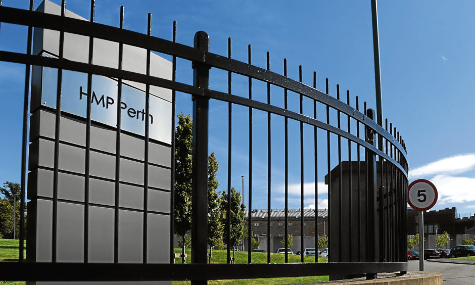 Perth Prison gates