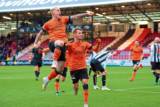 United claimed a 2-0 win at Dunfermline on Saturday.