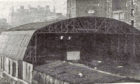 Dundees Premierland, probably being rebuilt, in September 1949
