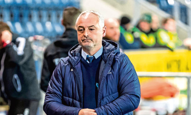 Forfar manager Ray McKinnon.