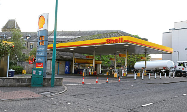 One of the sites is at the former Shell garage in West Marketgait. Image: Dougie Nicolson/DCThomson.
