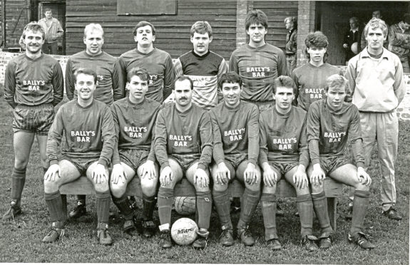 East Craigie Junior FC 29/10/1988.