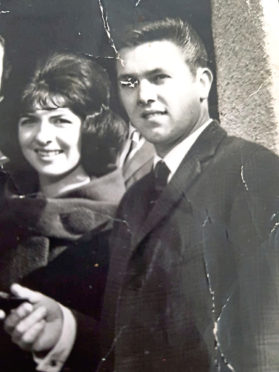 Ian and Margaret Cochrane in their younger days.
