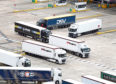 Lorries wait to cross the Channel at the Port of Dover in Kent, as opposition parties have stepped up their demands for the immediate recall of Parliament after the Government released details of its Operation Yellowhammer no-deal preparations on Wednesday.