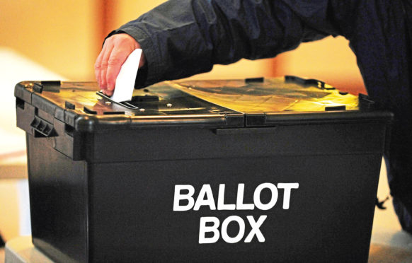 The by-election will decide a new councillor for Arbroath West, Letham and Friockheim.