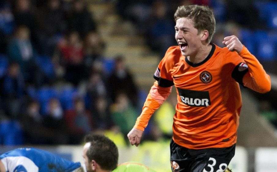 Ryan Gauld during his time at Dundee United. 