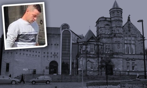 Daryl Stewart was jailed when he appeared at Kirkcaldy Sheriff Court.