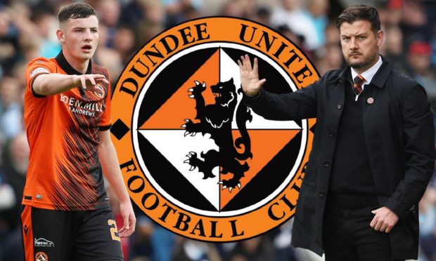 Kerr Smith is learning his trade under Dundee United boss Tam Courts