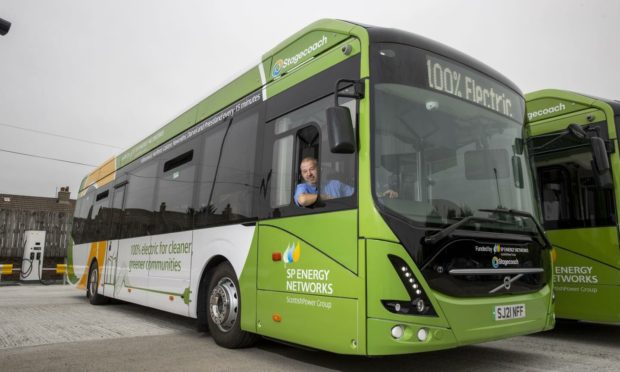 Stagecoach is launching 46 new electric buses across Scotland.