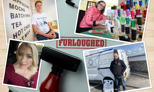 Workers from across Tayside and Fife recall months spent on furlough as the scheme ends.