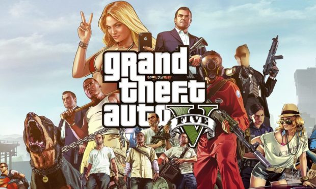 The alleged hackers are accused of targeting firms including Rockstar Games, the firm behind the GTA games.