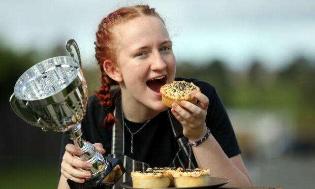 Anya Sturrock won Best Young Piemaker at the awards.