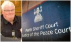 Donald Griffin admitted the offences at Perth Sheriff Court and was placed on the sex offenders register.