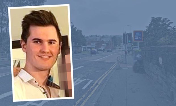 Jamie Williams who was found guilty of dangerous driving at Glasgow Road, Perth