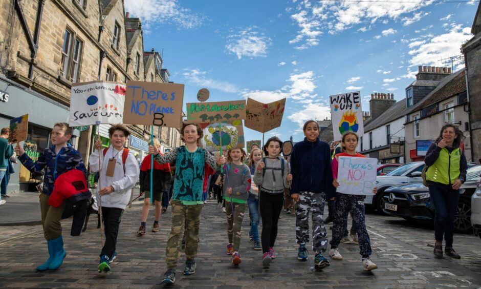 st andrews climate strike 