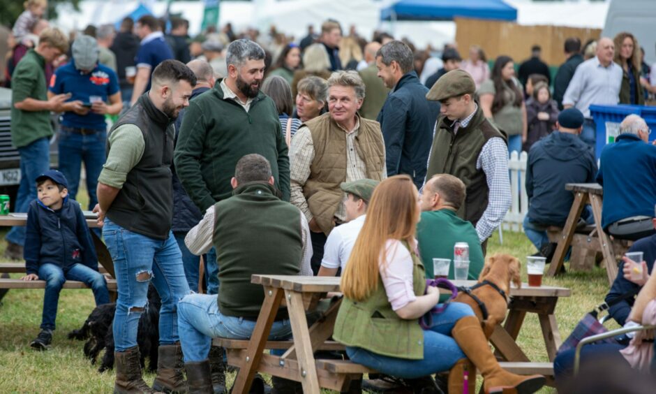 Thousands turned out for the Scottish Game Fair.