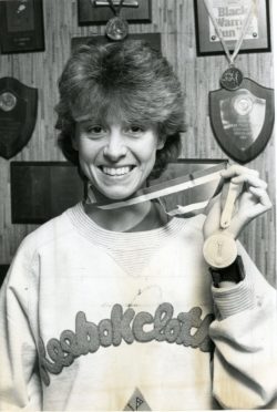 Liz McColgan, pictured in 1987.