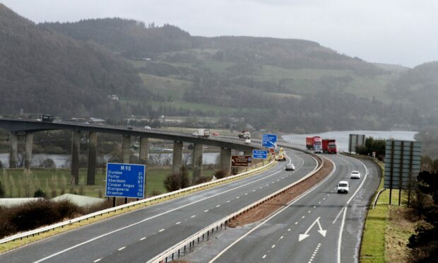 Friarton Bridge near Perth.