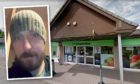Burza targeted the Co-op in Peploe Drive, Glenrothes.
