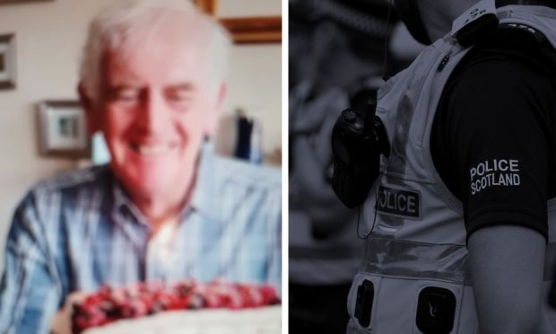 Police are searching for 74-year-old Paul Johnston from St Andrews.