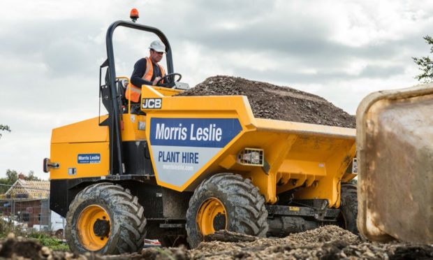 Morris Leslie has a large fleet of construction equipment to hire.