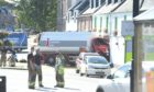 Incident involving a tanker in Beauly.
Picture by: Sandy McCook