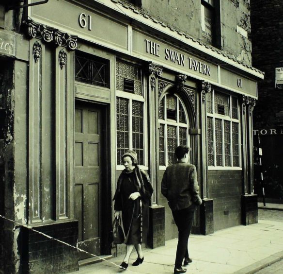 The former Swan Tavern in the Overgate.