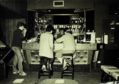 Locals around the bar at Benson's on Arbroath Road