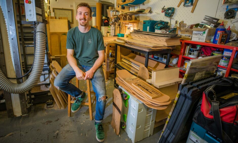The Bonny Company Dundee graduate creates unique skateboard brand